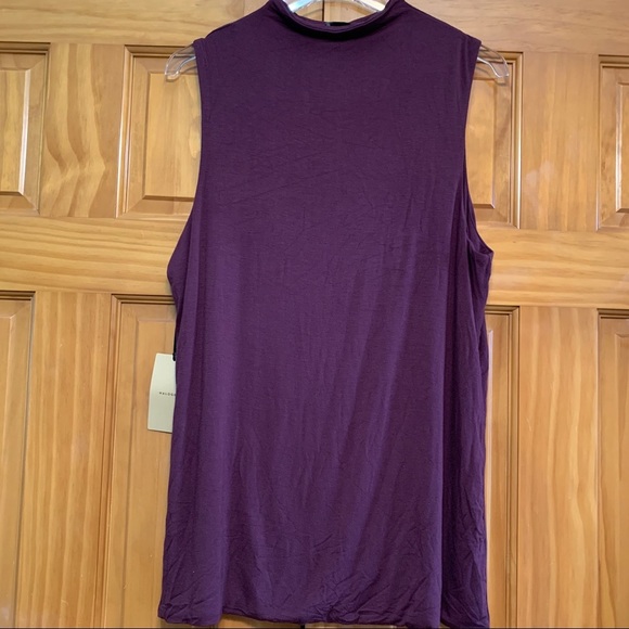 Halogen Cranberry Sleeveless Tunic Top XXL NWT - Picture 1 of 5